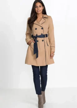 bonprix Jacken & Mäntel^Trenchcoat mattcamel