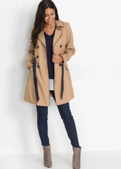 bonprix Jacken & Mäntel^Trenchcoat mattcamel