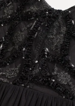 bonprix Bekleidung·Pullover & Strickjacken|Festliche Mode^Trägerkleid schwarz