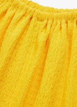 bonprix Nachhaltigere Materialien|Kleider^Trägerkleid aus leichtem Crêpe narzissengelb