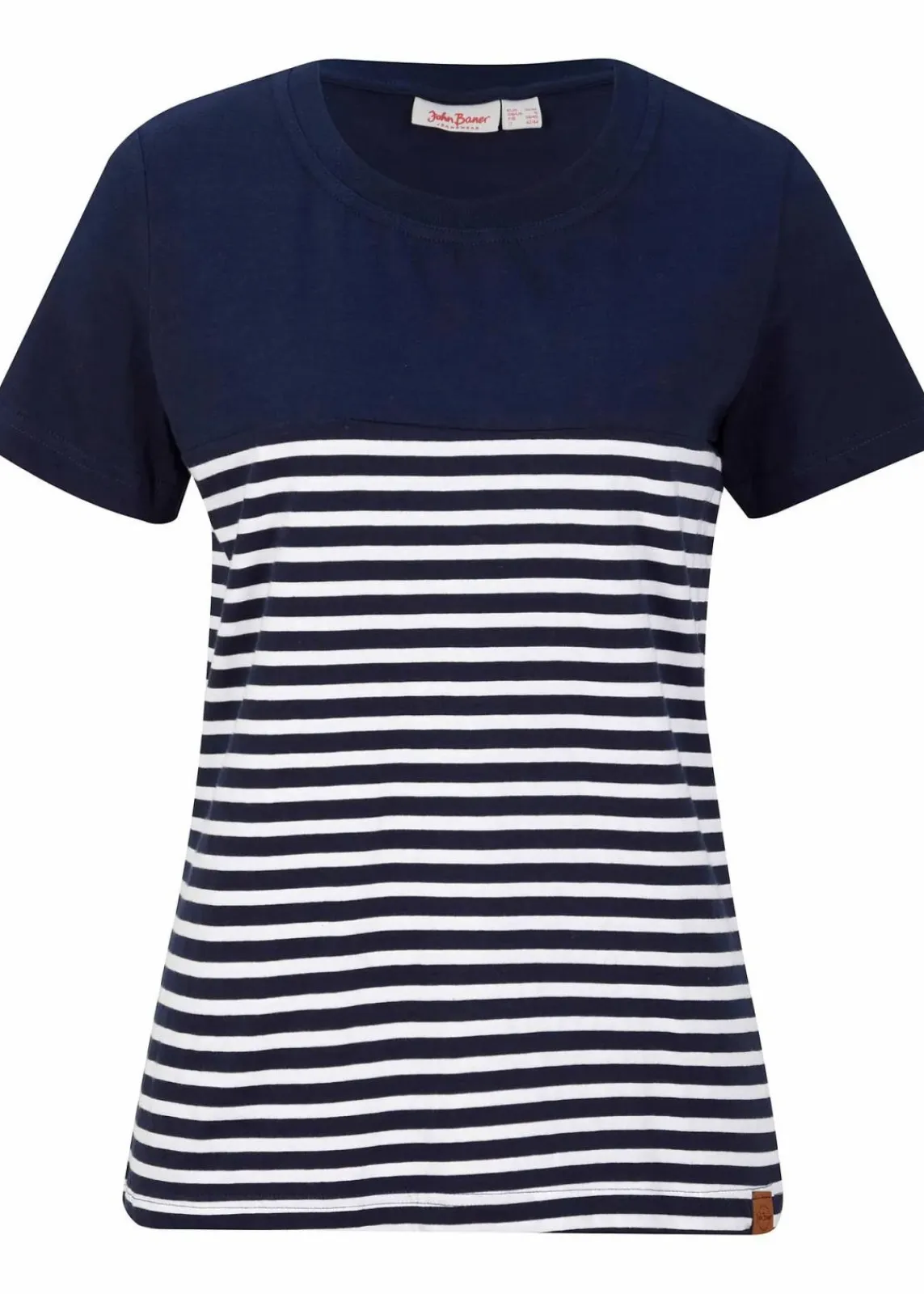 bonprix Shirts & Tops|Nachhaltigere Materialien^T-Shirt dunkelblau gestreift