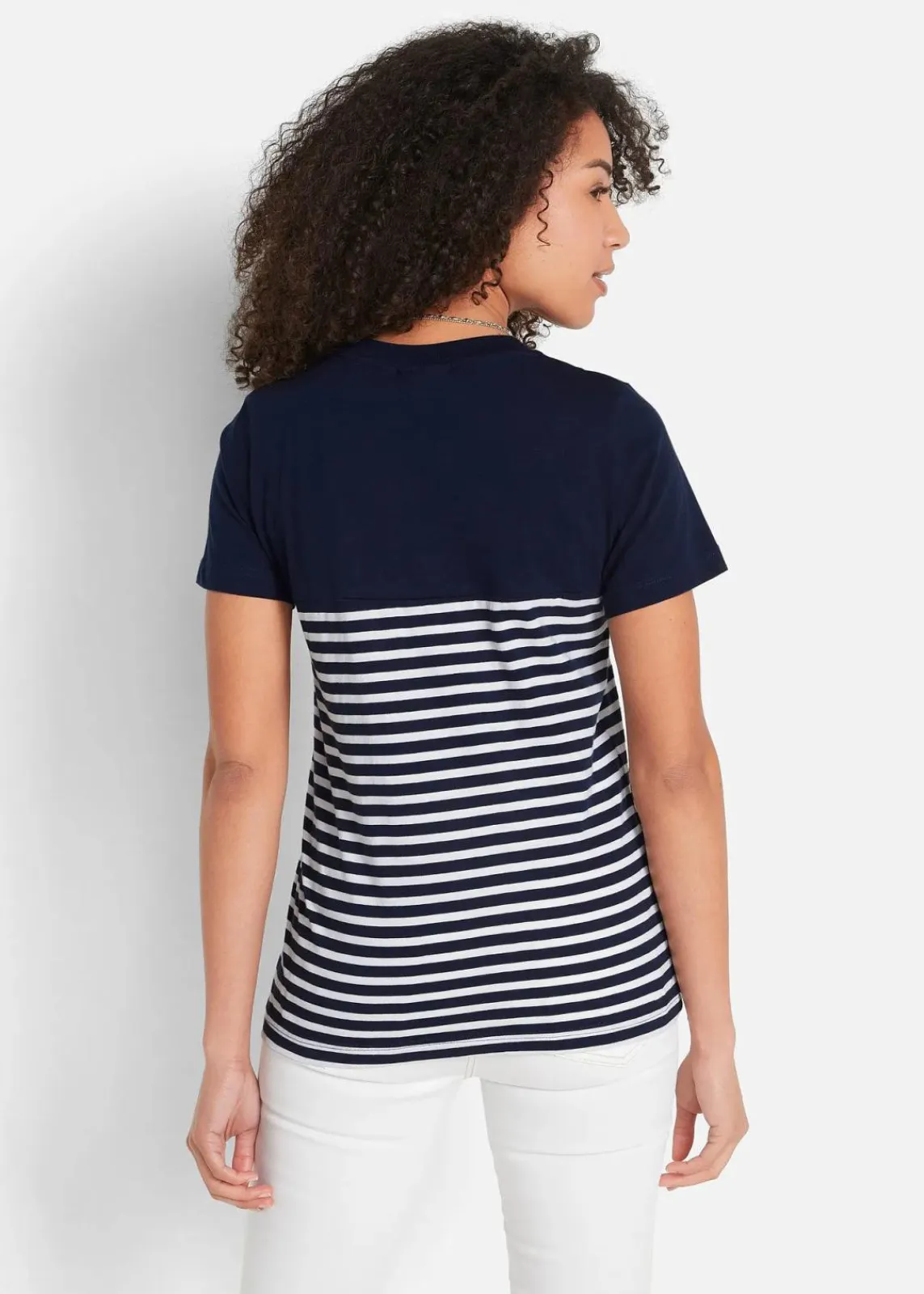 bonprix Shirts & Tops|Nachhaltigere Materialien^T-Shirt dunkelblau gestreift