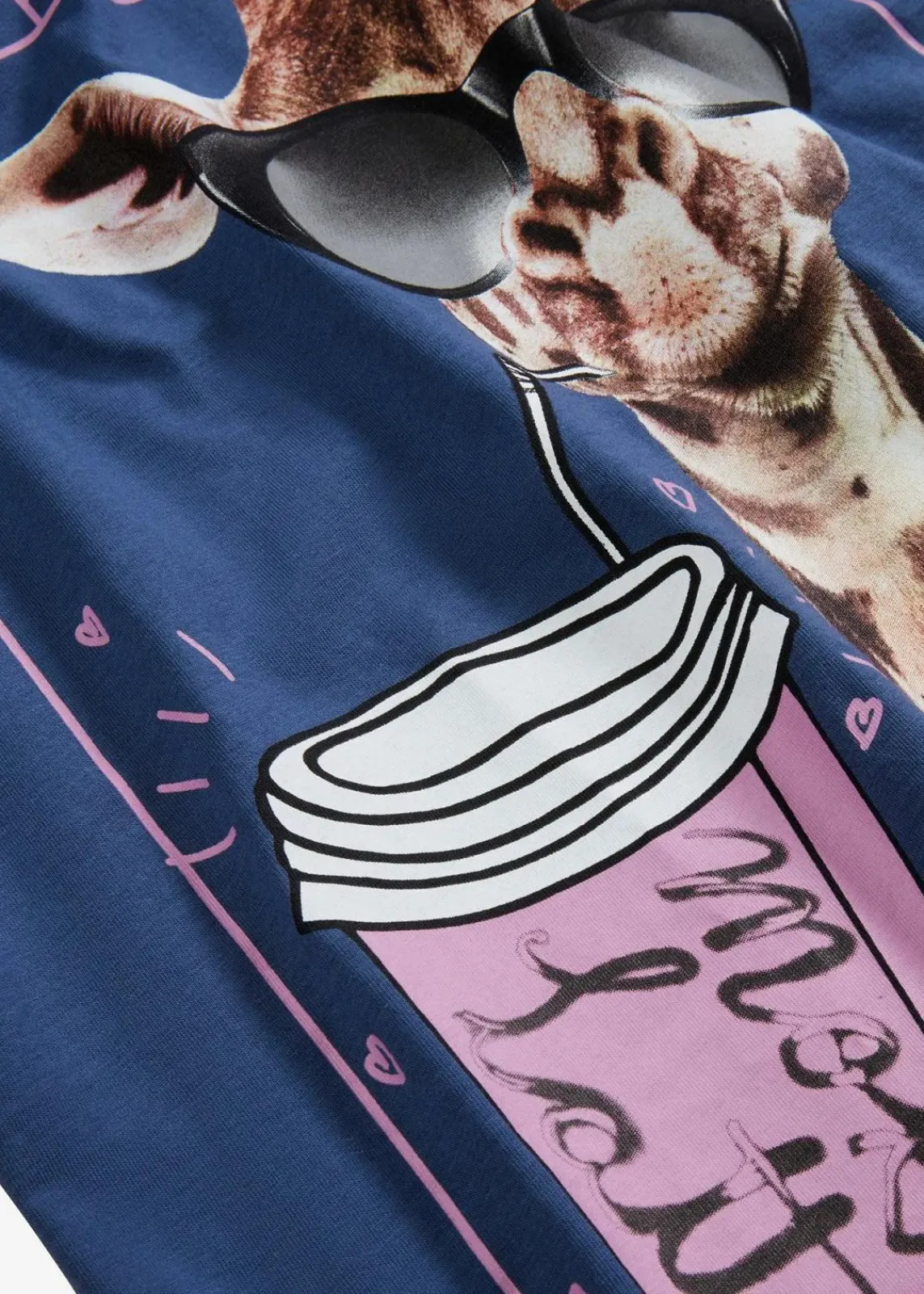 bonprix Shirts & Tops^T-Shirt aus reiner Baumwolle indigo bedruckt