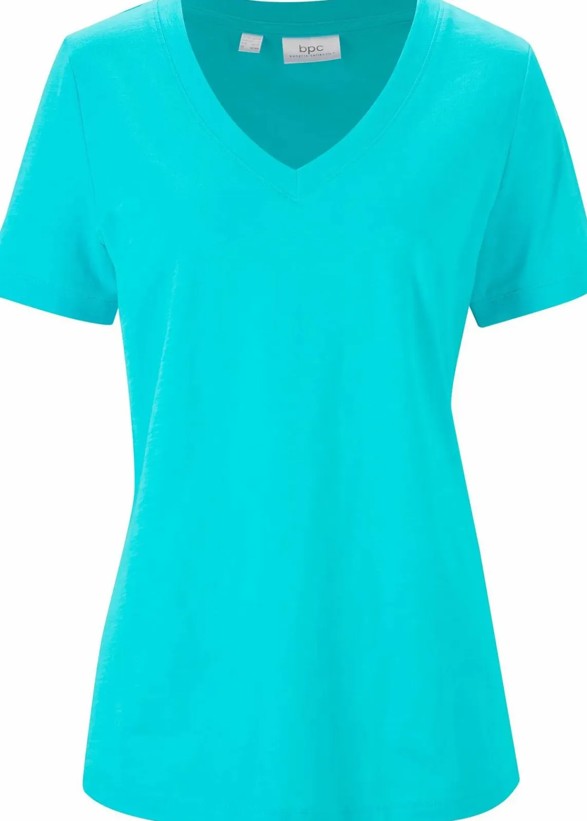 bonprix Shirts & Tops|Basics^T-Shirt aus reiner Baumwolle aqua