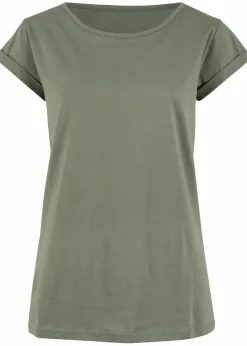 bonprix Shirts & Tops|Basics^T-Shirt aus reiner Baumwolle oliv