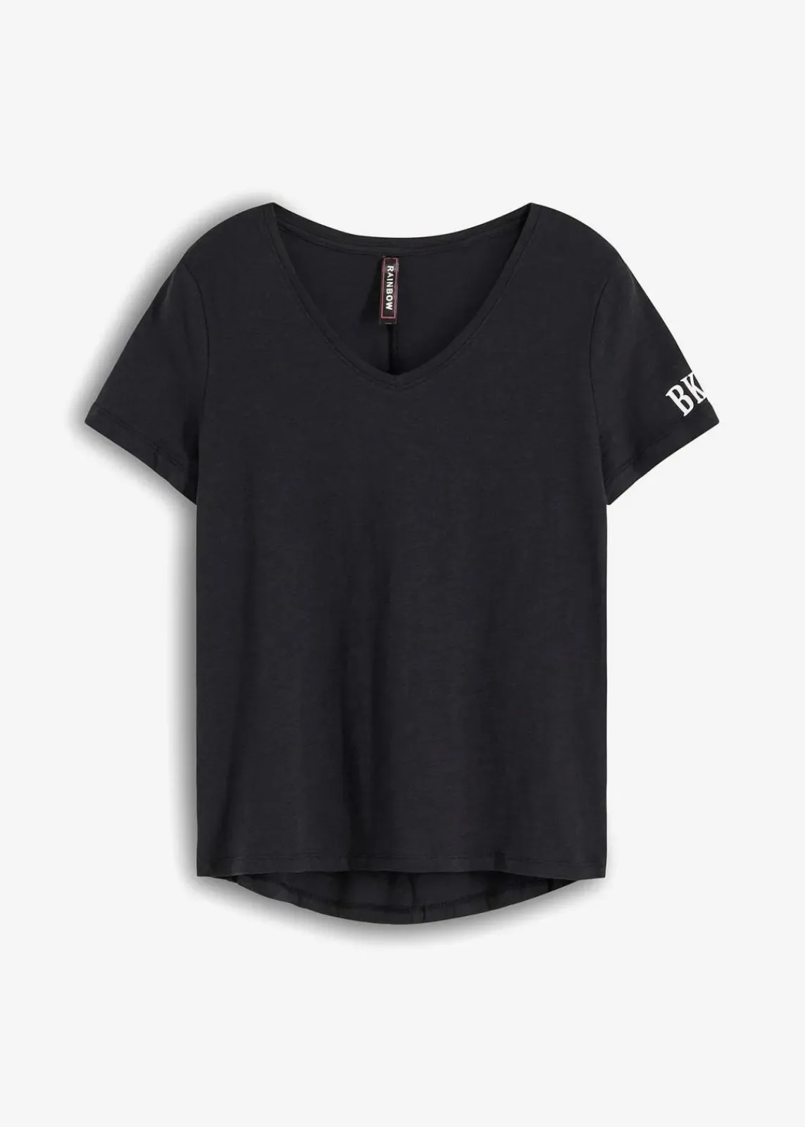 bonprix Shirts & Tops^T-Shirt aus reiner Baumwolle schwarz