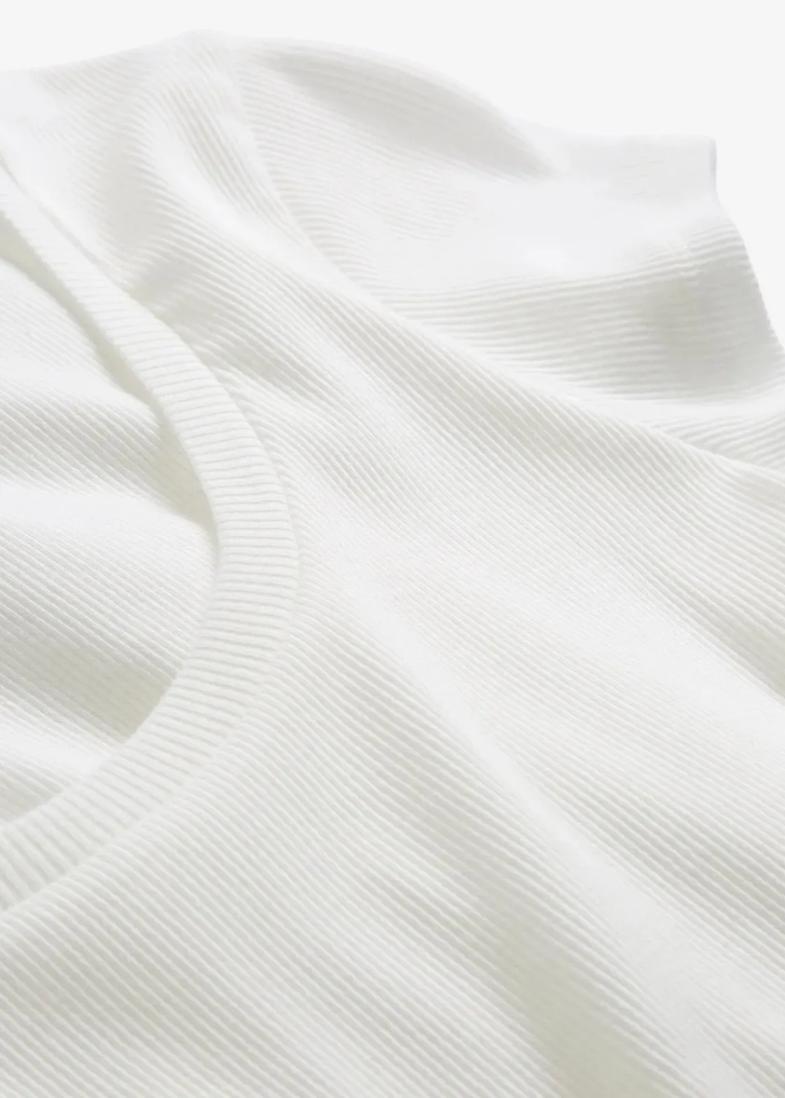 bonprix Basics|Shirts & Tops^T-Shirt aus reiner Bio-Baumwolle wollweiß