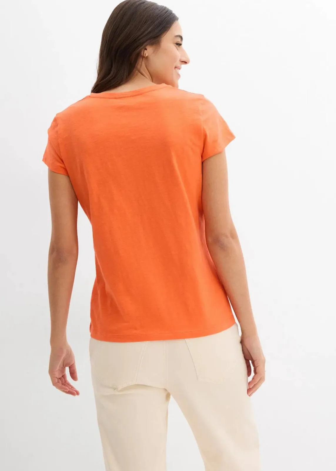 bonprix Bekleidung·Röcke|Basics^T-Shirt aus reiner Bio-Baumwolle (2er Pack) dunkelblau/weiß