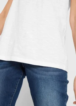 bonprix Shirts & Tops|Nachhaltigere Materialien^T-Shirt aus reiner Bio-Baumwolle weiß