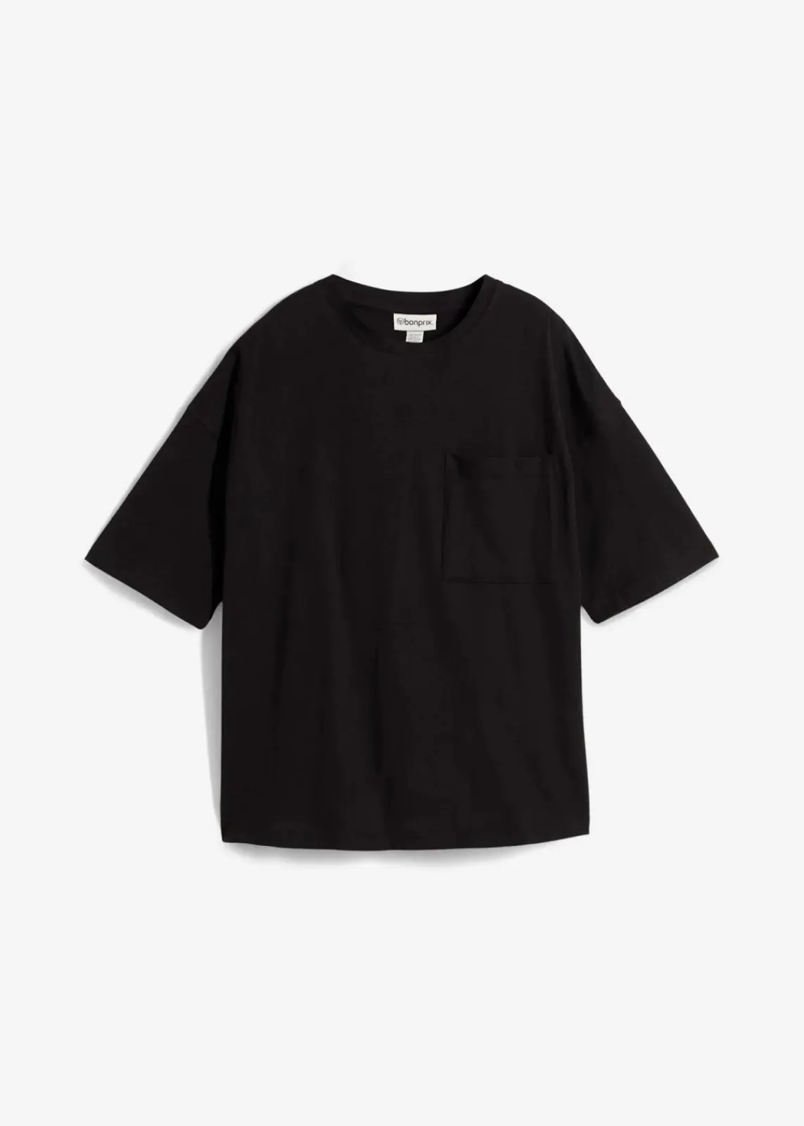 bonprix Shirts & Tops|Nachhaltigere Materialien^T-Shirt aus reiner Bio-Baumwolle schwarz