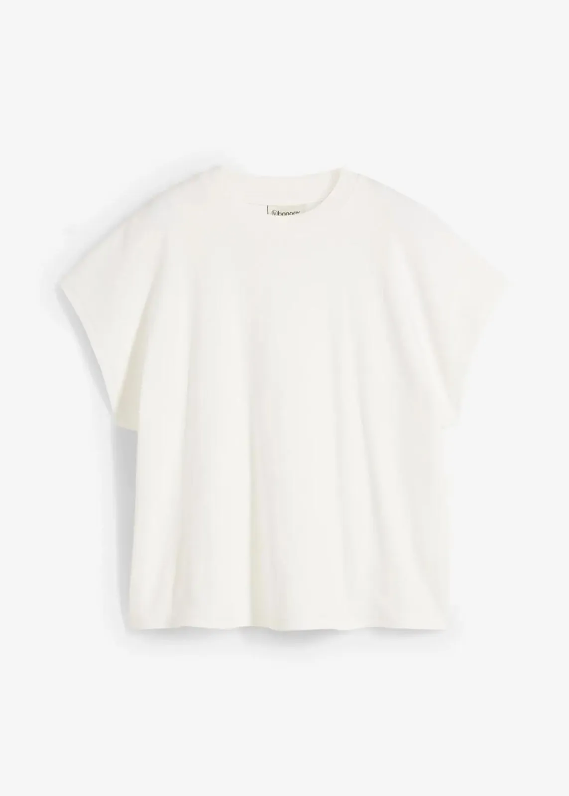 bonprix Shirts & Tops|Nachhaltigere Materialien^T-Shirt aus reiner Bio-Baumwolle wollweiß