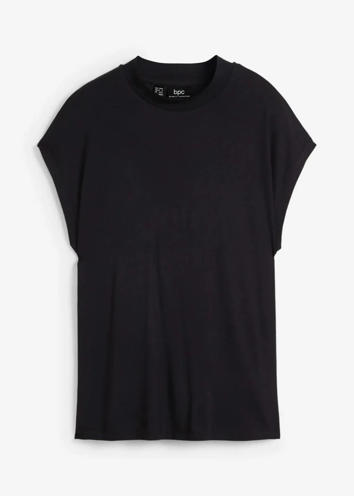 bonprix Shirts & Tops|Basics^T-Shirt aus softer Viskose schwarz