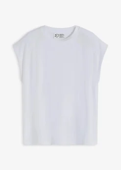 bonprix Bekleidung·Röcke|Basics^T-Shirt aus softer Viskose weiß