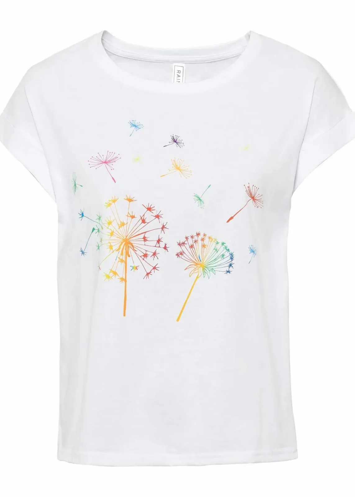 bonprix Shirts & Tops^T-Shirt mit floralem Print weiß floral