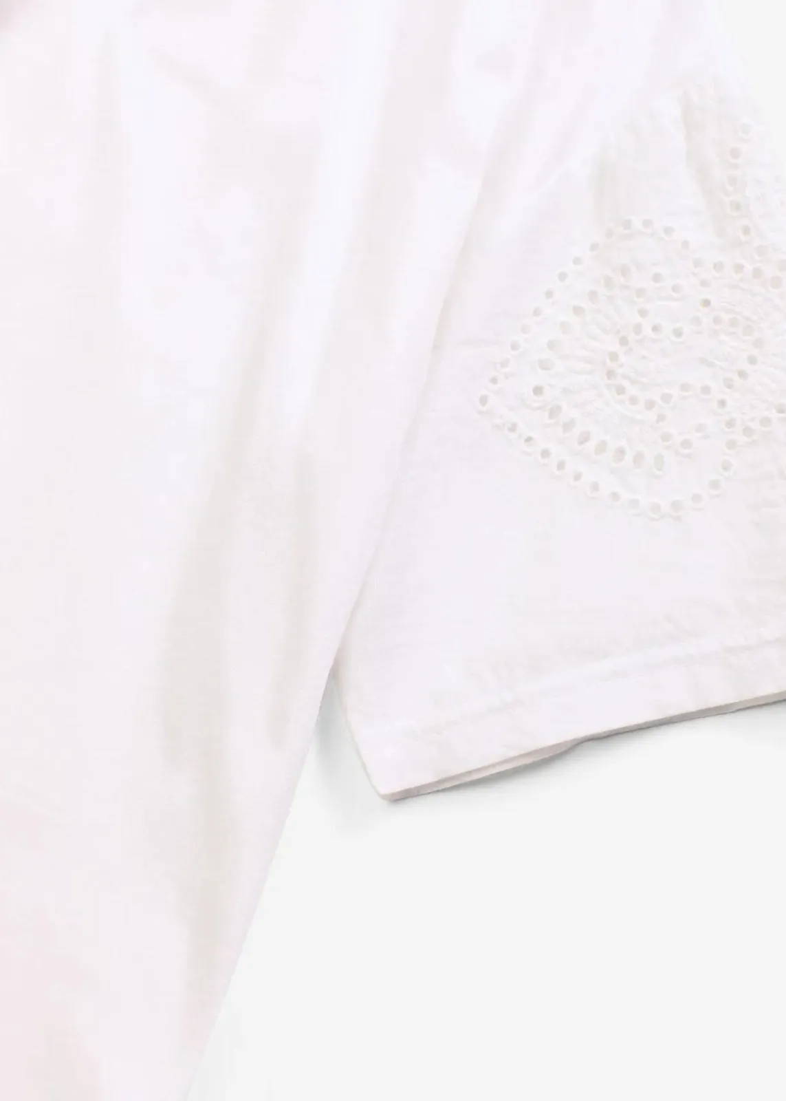 bonprix Shirts & Tops^T-Shirt mit Lochstickerei weiß