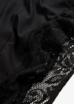 bonprix Blusen & Tuniken|Nachhaltigere Materialien^Tunikabluse schwarz