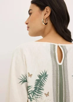 bonprix Shirts & Tops^Tunika-Shirt bedruckt cremeweiß bedruckt