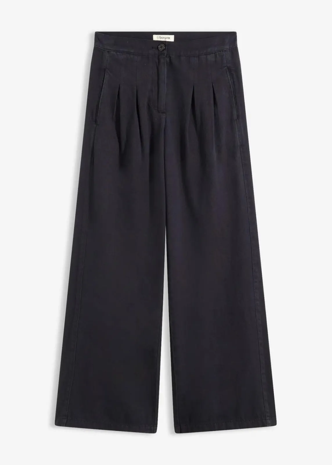 bonprix Bekleidung·Kleider|Hosen^Twillhose aus reiner Baumwolle schwarz