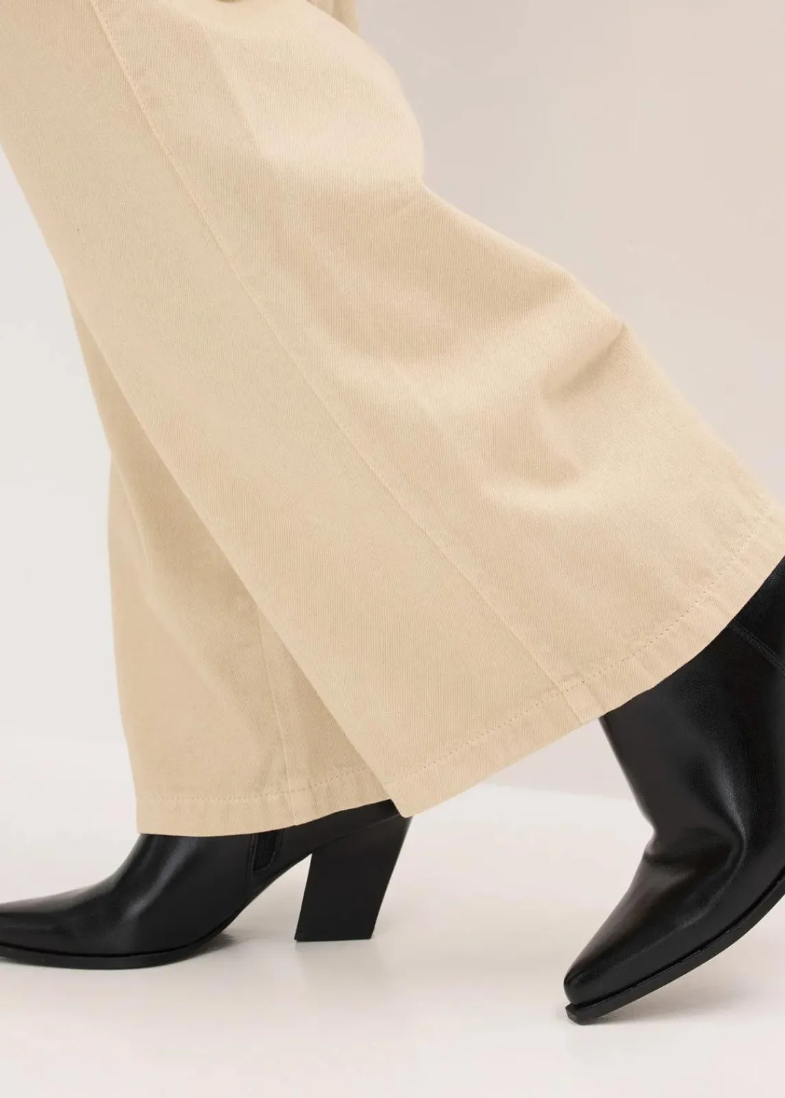 bonprix Hosen|Bekleidung·Kleider^Twillhose aus reiner Baumwolle hellsand