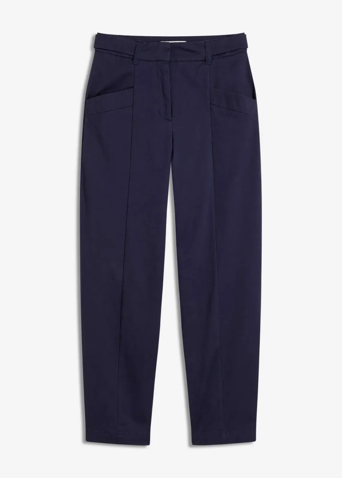 bonprix Hosen|Bekleidung·Kleider^Twillhose mit Tapered Fit dunkelblau
