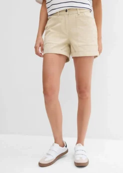 bonprix Hosen|Shorts^Twill-Shorts hellsand