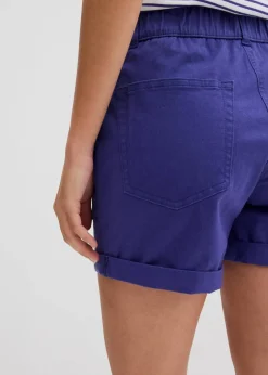 bonprix Bekleidung·Outdoorbekleidung|Bekleidung·Kleider^Twill-Shorts dunkelblau