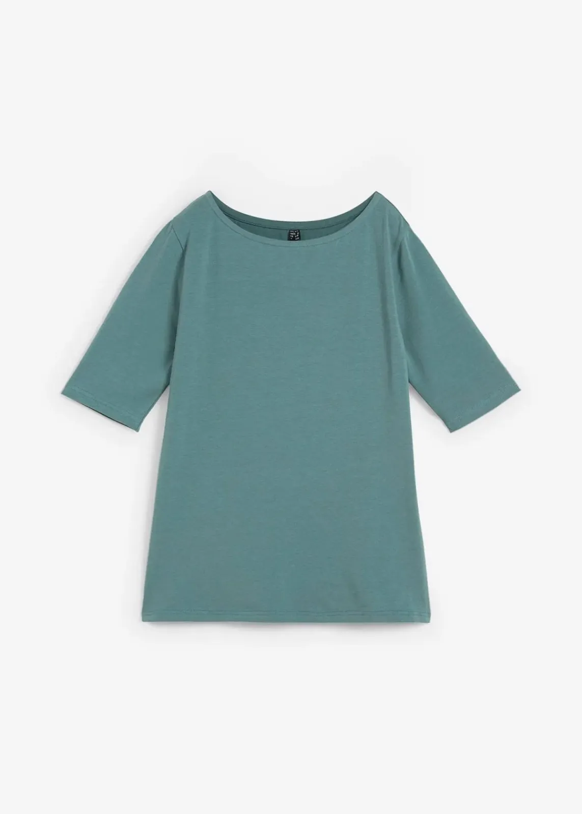 bonprix Shirts & Tops|Basics^U-Boot-Ausschnitt-Shirt graugrün