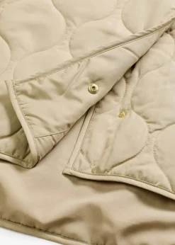 bonprix Jacken & Mäntel|Bekleidung·Hosen^Ultraleichte Steppjacke, Oversized mattschilf