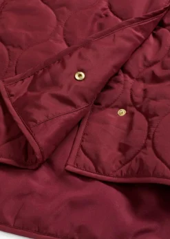 bonprix Jacken & Mäntel|Bekleidung·Hosen^Ultraleichte Steppjacke, Oversized dunkelbeere