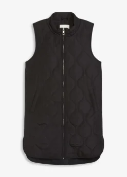 bonprix Jacken & Mäntel|Bekleidung·Hosen^Ultraleichte Steppweste schwarz
