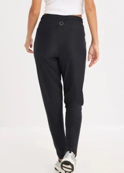 bonprix Bekleidung·Sweat|Bekleidung·Kleider^Ultrasofte Sporthose, schnelltrocknend schwarz