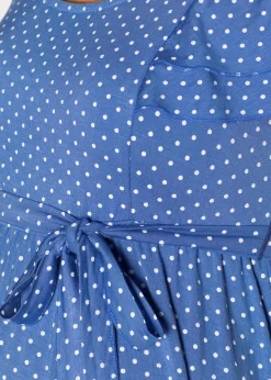bonprix Bekleidung·Blazer|Umstandsmode^Umstandskleid aus Viskose-Jersey himmelblau gepunktet