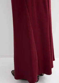 bonprix Bekleidung·Blazer|Umstandsmode^Umstandsrock aus Satin dunkelbeere