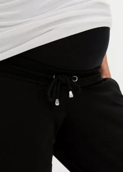 bonprix Bekleidung·Blazer|Umstandsmode^Umstands-Schlupfhose mit elastischem Bund schwarz