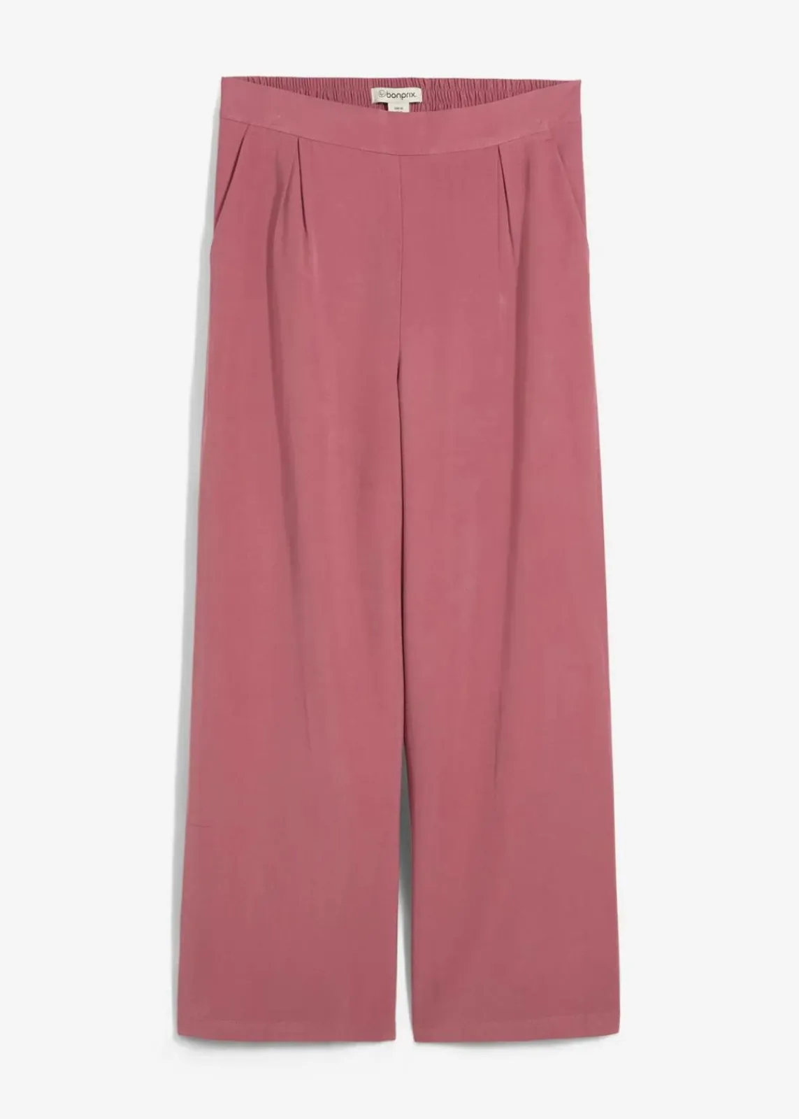 bonprix Bekleidung·Kleider|Hosen^Verkürzte Hose aus weichem Viskose-Mix softbeere