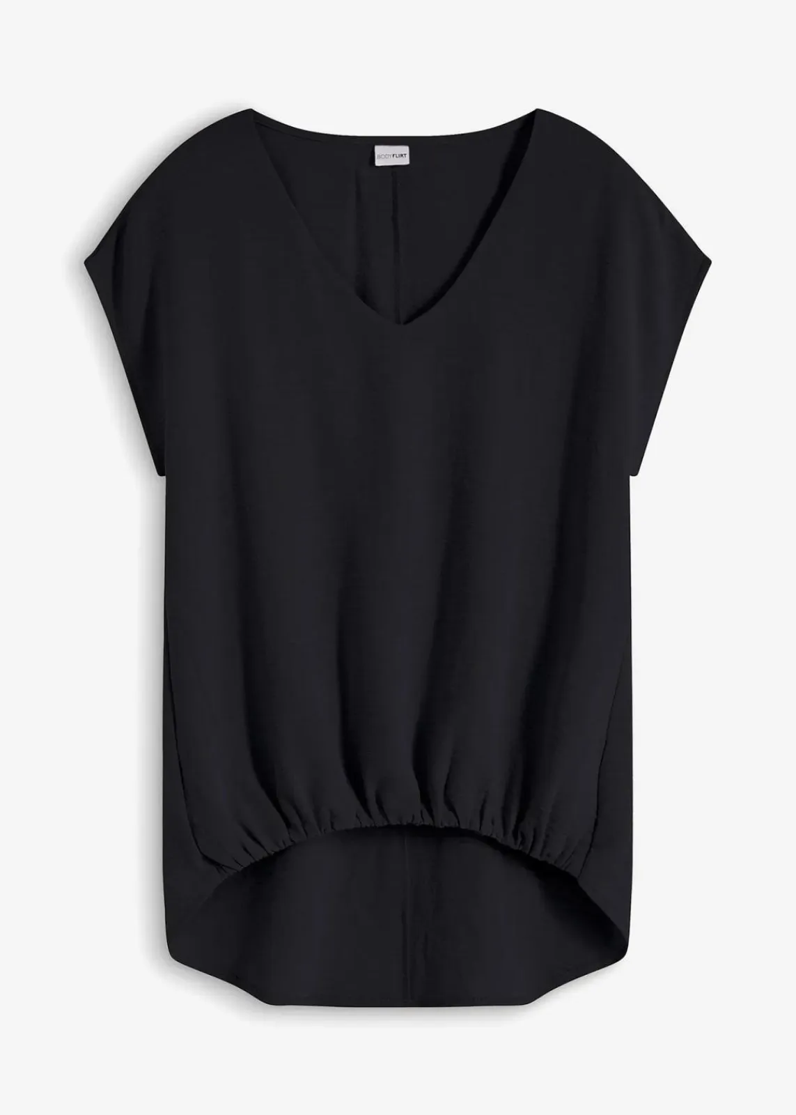 bonprix Shirts & Tops^Vokuhila-Top schwarz
