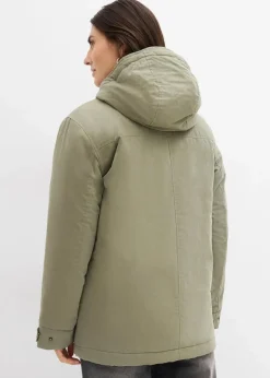 bonprix Jacken & Mäntel|Bekleidung·Hosen^Warm wattierter Parka oliv