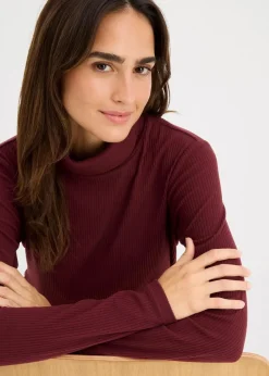 bonprix Shirts & Tops|Thermobekleidung^Warmes Thermoshirt dunkelbeere