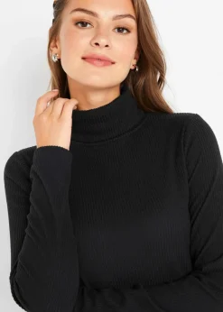bonprix Thermobekleidung|Shirts & Tops^Warmes Thermoshirt schwarz