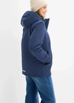 bonprix Jacken & Mäntel|Bekleidung·Hosen^Wasserabweisende Funktions-Jacke dunkelblau