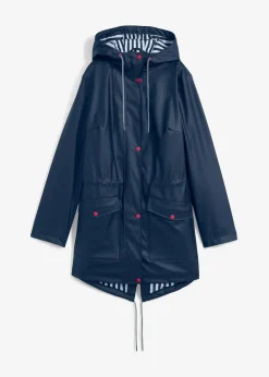 bonprix Bekleidung·Hosen|Jacken & Mäntel^wasserabweisende Regenjacke dunkelblau