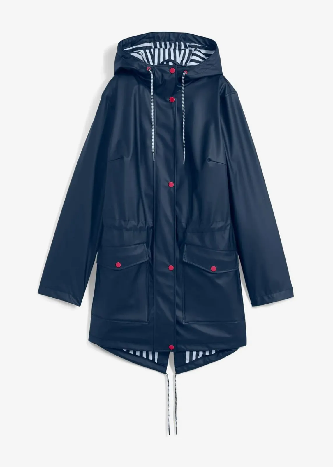 bonprix Bekleidung·Hosen|Jacken & Mäntel^wasserabweisende Regenjacke dunkelblau