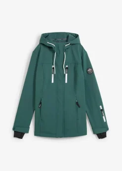 bonprix Nachhaltigere Materialien|Jacken & Mäntel^wasserabweisende Softshelljacke mattgrün