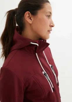bonprix Nachhaltigere Materialien|Jacken & Mäntel^wasserabweisende Softshelljacke ahornrot