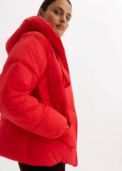 bonprix Jacken & Mäntel|Bekleidung·Hosen^Wasserabweisende Steppjacke lavarot