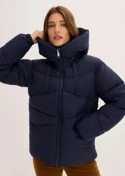 bonprix Jacken & Mäntel|Bekleidung·Hosen^Wasserabweisende Steppjacke tintenblau