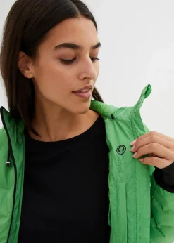bonprix Bekleidung·Jumpsuits|Bekleidung·Sweat^wasserabweisende, ultraleichte Funktions-Jacke mattmoos