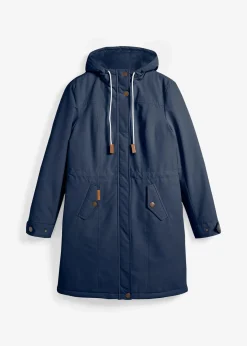 bonprix Jacken & Mäntel|Bekleidung·Hosen^wasserabweisender Outdoor-Mantel dunkelblau