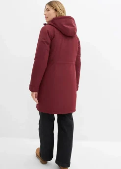 bonprix Jacken & Mäntel|Bekleidung·Hosen^wasserabweisender Outdoor-Mantel dunkelbeere