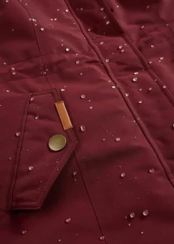 bonprix Jacken & Mäntel|Bekleidung·Hosen^wasserabweisender Outdoor-Mantel dunkelbeere